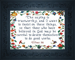 Devote Themselves Titus 3:8